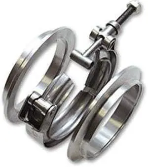 Vibrant 11493 Aluminum V-Band Flange Assembly