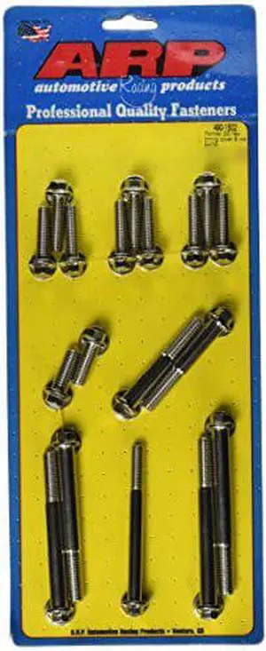 ARP 490-1502 6-Point Stainless Steel Timing Cover Bolt Kit