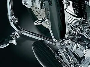 Kuryakyn 4418 Motorcycle Footpegs: Flamin Shift Peg, Universal Fit for Shift Levers on Harley-Davidson Motorcycles, Chrome, Pack of 1