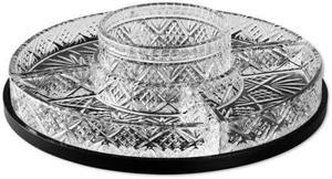 Godinger Dublin Crystal Lazy Susan