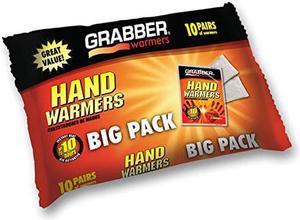 Grabber Warmers Big Pack Hand Warmers, 10 Pair