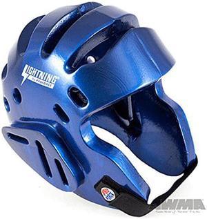 Pro Force Lightning Sparring Headgear - Blue - Large