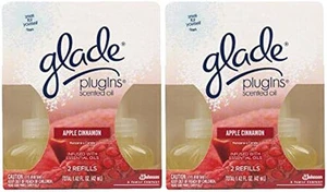 Glade Plugins Scented Oil Refill - Apple Cinnamon - 2 ct Glade Plugins Scented Oil Refill - Apple Cinnamon - 2 ct