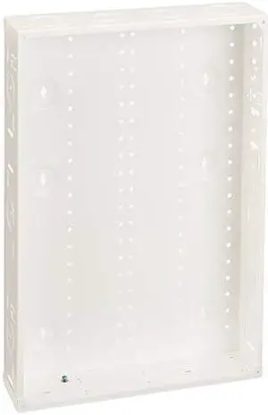 Leviton 47605-21E SMC 21-Inch Series, Structured Media Enclosure only, White