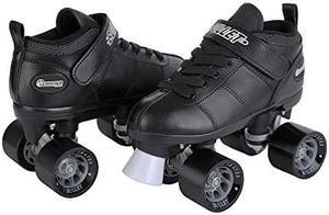 CHICAGO SKATES Bullet Mens Speed Roller Skate -Black Size 7 (B-10007)