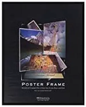 MCS Acrylic and Corrugated Back Poster Frame For a 18- Inch x 24- Inch Photograph - Black 22834
