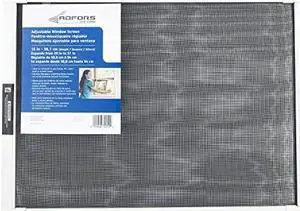 ADFORS Adjustable Screen, 15" x 37", Charcoal