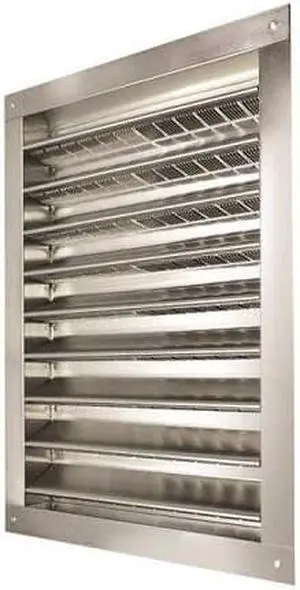 Dual Louver 18x24in Aluminum