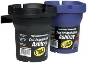 RoadPro RP-452 Small Self-Extinguishing Ashtray - Colors May Vary