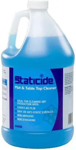ACL Staticide Mat and Table Top Cleaner,Liquid,1 gal. (6002)