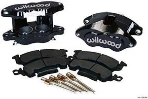 Wilwood 140-11290-BK Front Caliper Kit (D52 / Big GM Blk Powder coat), Black