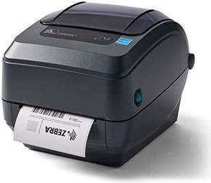 Zebra GX420t Thermal Transfer Desktop Printer Print Width of 4 in USB Serial and Parallel Port Connectivity GX42-102510-000