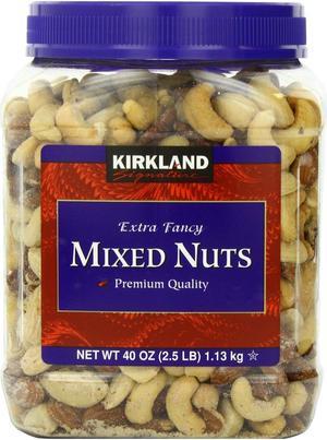 Kirkland Signature Mixed Nuts Fancy 40 Ounce Pack of 2