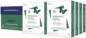 Hammermill Printer Paper Premium Laser Print 32 lb 85 x 11  8 Ream 4000 Sheets  98 Bright Made in the USA 104646c