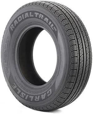 Carlisle Radial Trail HD Trailer Tire-ST235/80R16 124L 10-ply, Model:6H04631