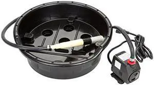 OEMTOOLS 24816 Portable Bucket-Top Parts Washer, 1 Pack of Auto Parts Washer, Small Parts Washer with Pump, Auto Parts Cleaner, 5 Gallon Parts Cleaner