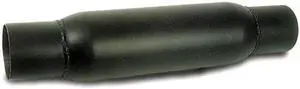 MUFFLER, MOROSO SPIRAL FLOW, 2.5 STEEL