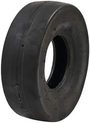 Stens 160-664 4.10x3.50-5 Smooth 4 Ply Tire,Black