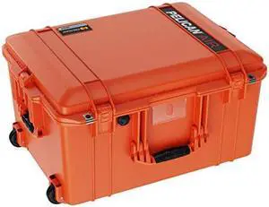 Pelican Air 1607 Case with Foam (2020 Edition with Push Button Latches) - Orange, 016070-0001-150