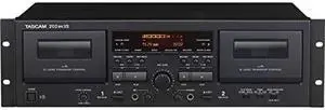 Tascam 202MKVII Double Cassette Recorder Deck with USB Port
