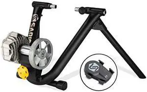 Saris Fluid2 Smart Equipped Indoor Bike Trainer, Includes Speed Sensor