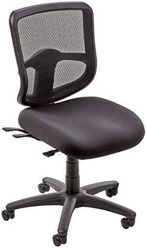 Office Star Ergonomic Task Chair with ProGrid Back and Ratchet Back Height Adjustment without Arms