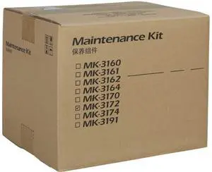 1702T67US0 Model MK-3172 Maintenance Kit for use ECOSYS P3050dn, P3055dn, and P3060dn Black & White Laser Printers; Up to 500000 Pages Yield at 5% Average Coverage 1702T67US0 Model MK-3172 Maintenance Kit for use ECOSYS P3050dn, P3055dn, and P3060dn Black & White Laser Printers; Up to 500000 Pages Yield at 5% Average Coverage