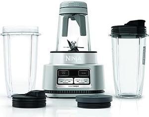 Ninja BN301 Nutri-Blender Plus Compact Personal Blender, 900-Peak-Watt  Motor, Frozen Drinks, Smoothies, Sauces & More, (3) 20 oz. To-Go Cups, (2)