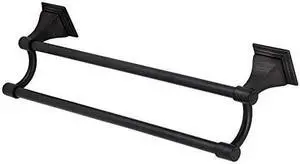 Kingston Brass BAH612318ORB Monarch Dual Towel Bar, Oil Rubbed Bronze