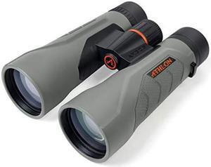 Athlon Optics Argos G2 12x50 Gray HD Binocular for Adults and Kids, Waterproof, Durable Binoculars for Bird Watching, Hunting, Concert, Sports