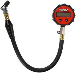 Moroso - 89574 TIRE GAUGE, 0-15 PSI, DIGITAL,BACKLIT