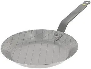 de Buyer - Mineral B carbon Steel Steak Pan - Naturally Nonstick - Oven-Safe - Induction-ready - 95