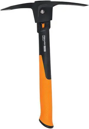 Fiskars 751220-1001 Pro Isocore PickMattock, 15 lb, OrangeBlack Fiskars 751220-1001 Pro Isocore PickMattock, 15 lb, OrangeBlack