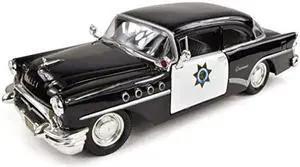 Maisto Buick Century, California Highway Patrol (1:26), 1955, Model Car,, 1:24
