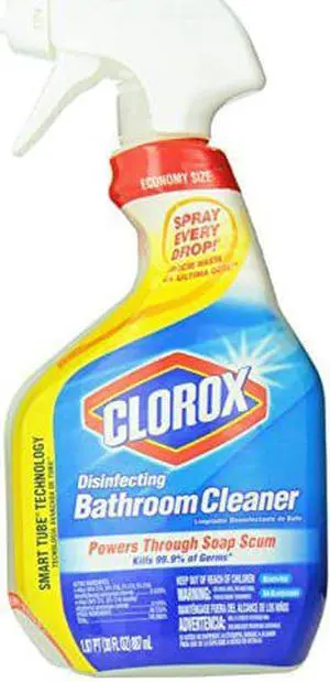 Clorox Disinfecting Bathroom Cleaner Pack of 3 Clorox Disinfecting Bathroom Cleaner Pack of 3