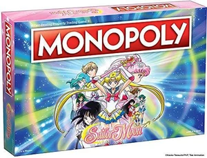 Monopoly Sailor Moon Board game Based on the Popular Anime TV Show custom Sailor Moon Tokens, Money and game Board Officially Licensed Sailor Moon Merchandise Monopoly Sailor Moon Board game Based on the Popular Anime TV Show custom Sailor Moon Tokens, Money and game Board Officially Licensed Sailor Moon Merchandise