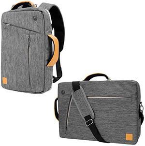 Sherpani Soleil, Anti Theft Backpack, Backpack for School, Travel Backpack Purse, Convertible Backpack Tote, Laptop Backpack, Crossbody Bags - Fits 15 Inch Laptop (Carbon)