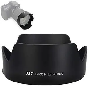 JJC Reversible Lens Hood Shade Protector EW-73D Replacement for Canon EF-S 18-135mm F3.5-5.6 is USM (Fits 18-135mm USM Only) & for Canon RF 24-105mm F4-7.1 is STM Lens JJC Reversible Lens Hood Shade Protector EW-73D Replacement for Canon EF-S 18-135mm F3.5-5.6 is USM (Fits 18-135mm USM Only) & for Canon RF 24-105mm F4-7.1 is STM Lens