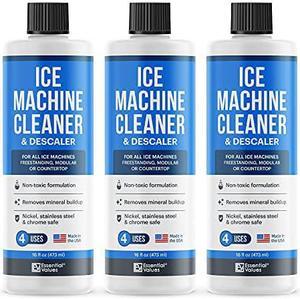 2-Pack Ice Machine Cleaner and Descaler 16 fl oz, Nickel Safe Descaler |  Ice Maker Cleaner Compatible with All Major Brands (Scotsman, KitchenAid