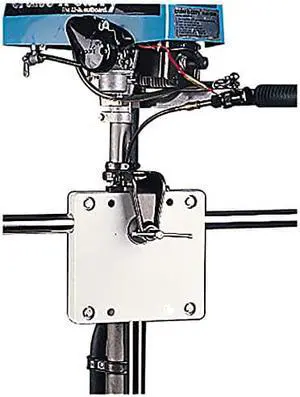 SEADOG Motor Bracket Rail MNT Poly WHT