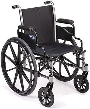 Invacare Tracer SX5 Wheelchair for Adults | Everyday Folding | 20 Inch Seat | Desk Arms