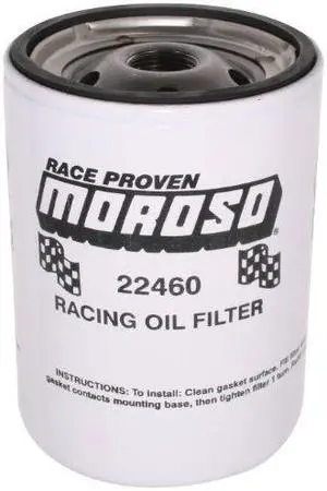Moroso - 22460 OIL FILTER,CHEVY,RACING