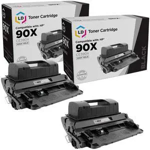 Products Compatible Toner Replacement for HP 90X (Black, 2-Pk) Products Compatible Toner Replacement for HP 90X (Black, 2-Pk)