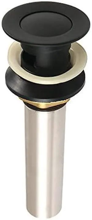 Kingston Brass KB6000 Complement Bathroom Sink Drain, Matte Black