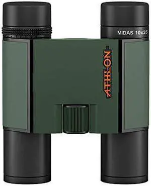 Athlon Optics Midas G2 UHD Binocular - 10x25,Black