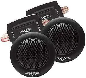 Skar Audio TX-T 1-Inch 240 Watt Max Power Neodymium Silk Dome Tweeters, Pair