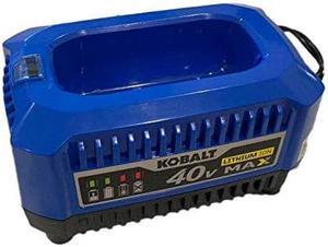Kobalt 40-Volt Lithium Ion (Li-Ion) generation 2 compact cordless Power Equipment Battery charger with New Top Load Design, 2019 Model