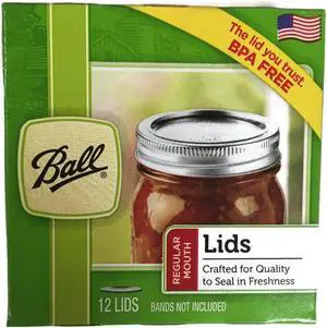 Ball Regular Mouth Jar Lids 4 pack
