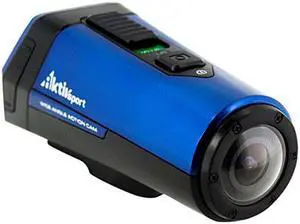 Coleman CX9WP-BL AktivSport Coleman 1080p HD Action Sports Camera with GPS, 1-Inch OLED and Health Stats (Blue)