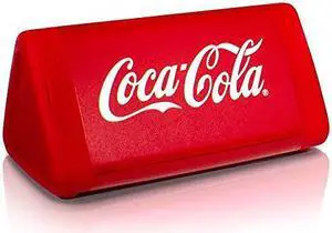 OontZ Angle 3 Bluetooth Speaker, 100 Ft Wireless Range, Portable, Crystal Clear Stereo Sound, Play Two Speakers Together (4th Gen only), Mic, IPX5, Bluetooth Speakers Parent (Red-Coke)